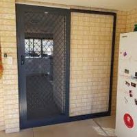diamond grille security screen door