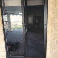 Invisigard sliding door on Jason Slider